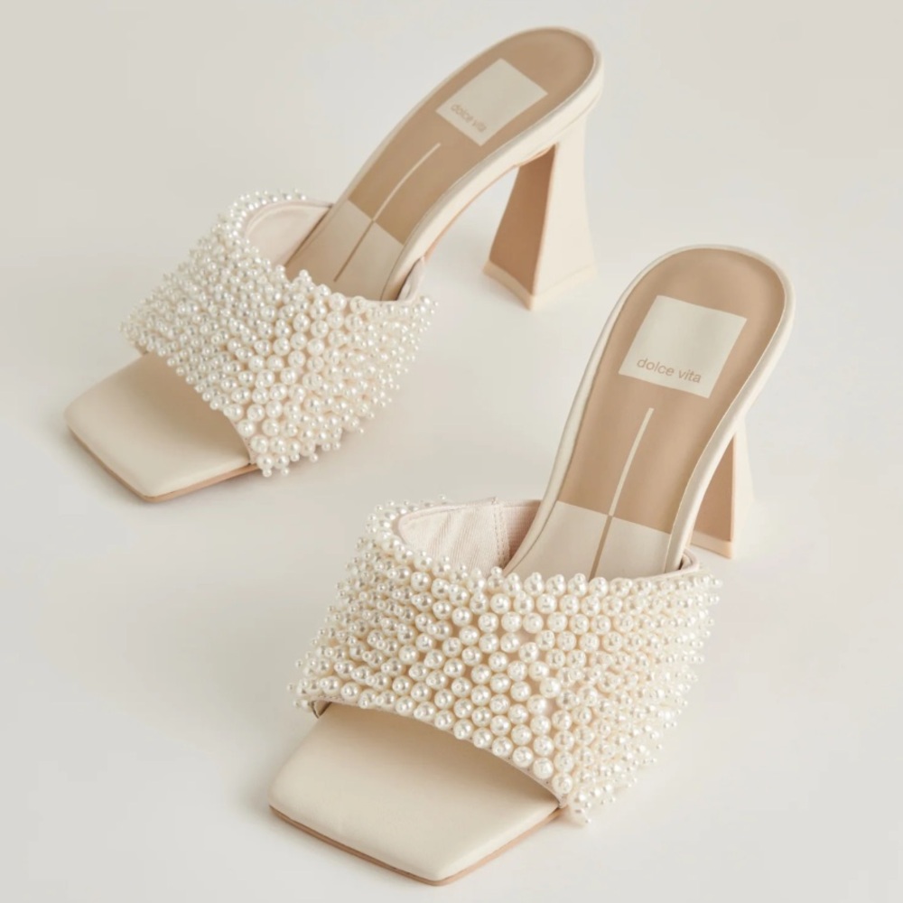 BRAND NEW Dolce Vita pearl heels